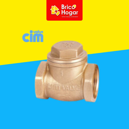 Valvula Check Swing 1/2 Horizontal - Cim Valve